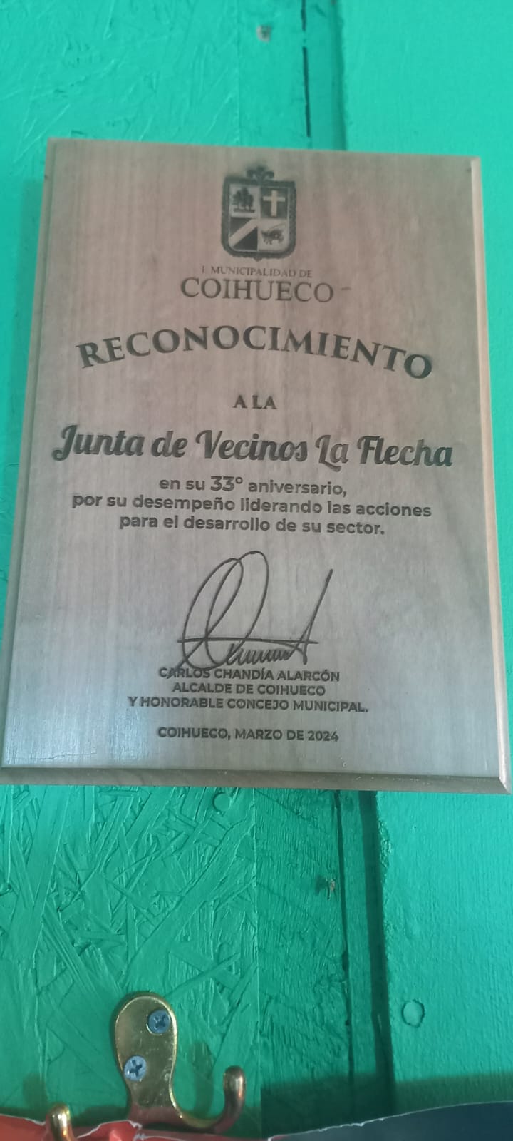 Reconocimiento municipal